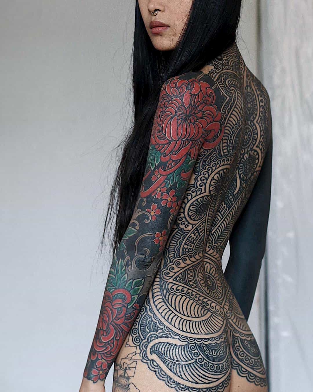 Азиатские татуировки (58 фото) .