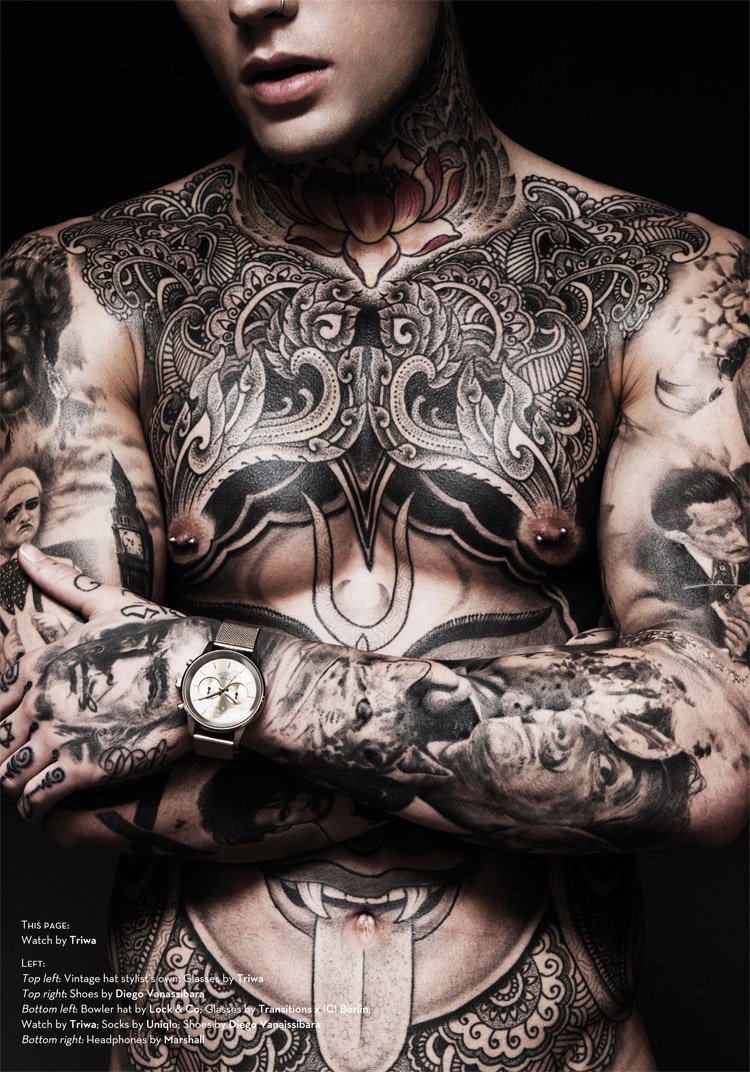 лучшие татуировки на грудь для мужчин фото 73