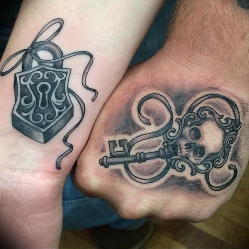 Значение татуировки замок и ключ