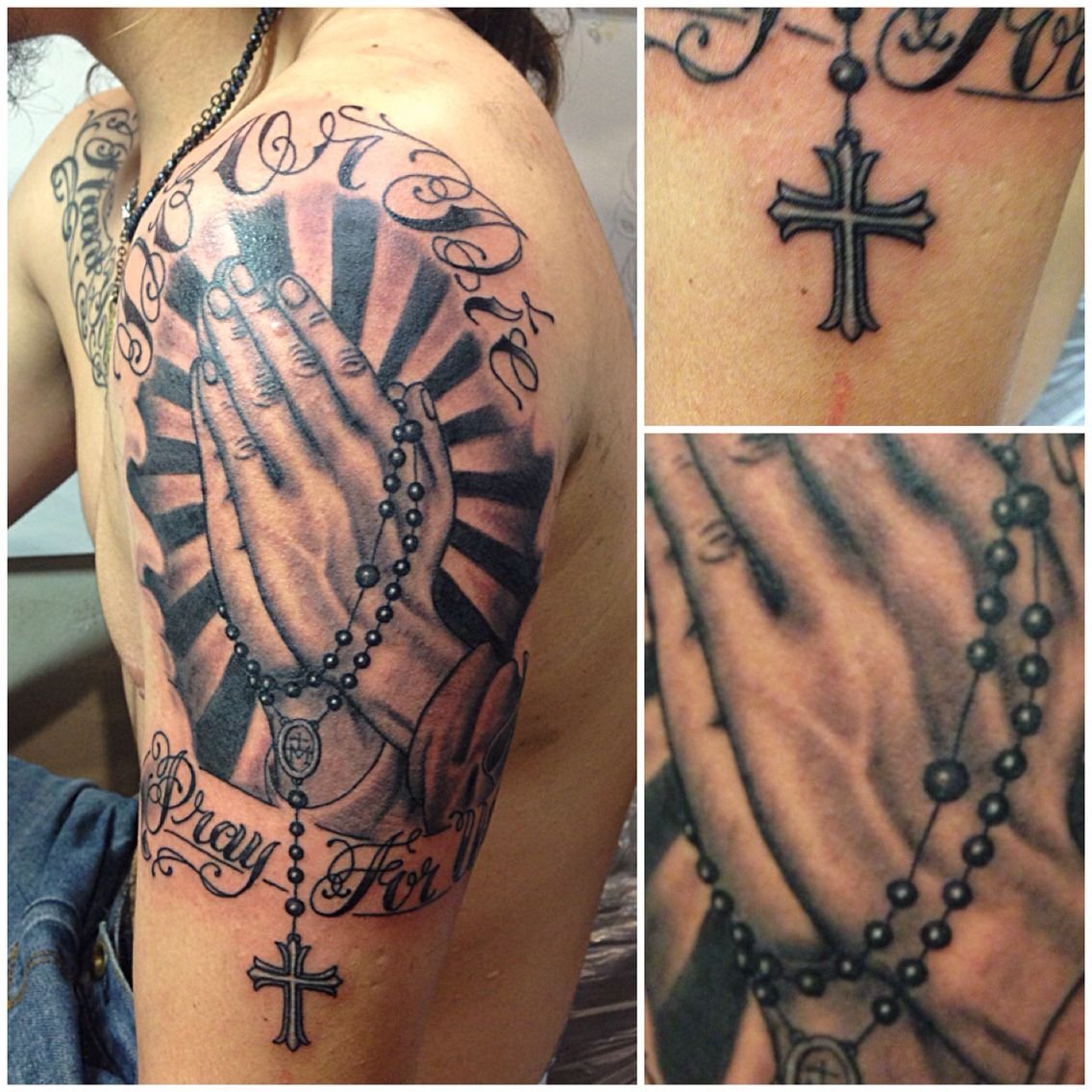 татуировки для мужчин крест на груди фото 85