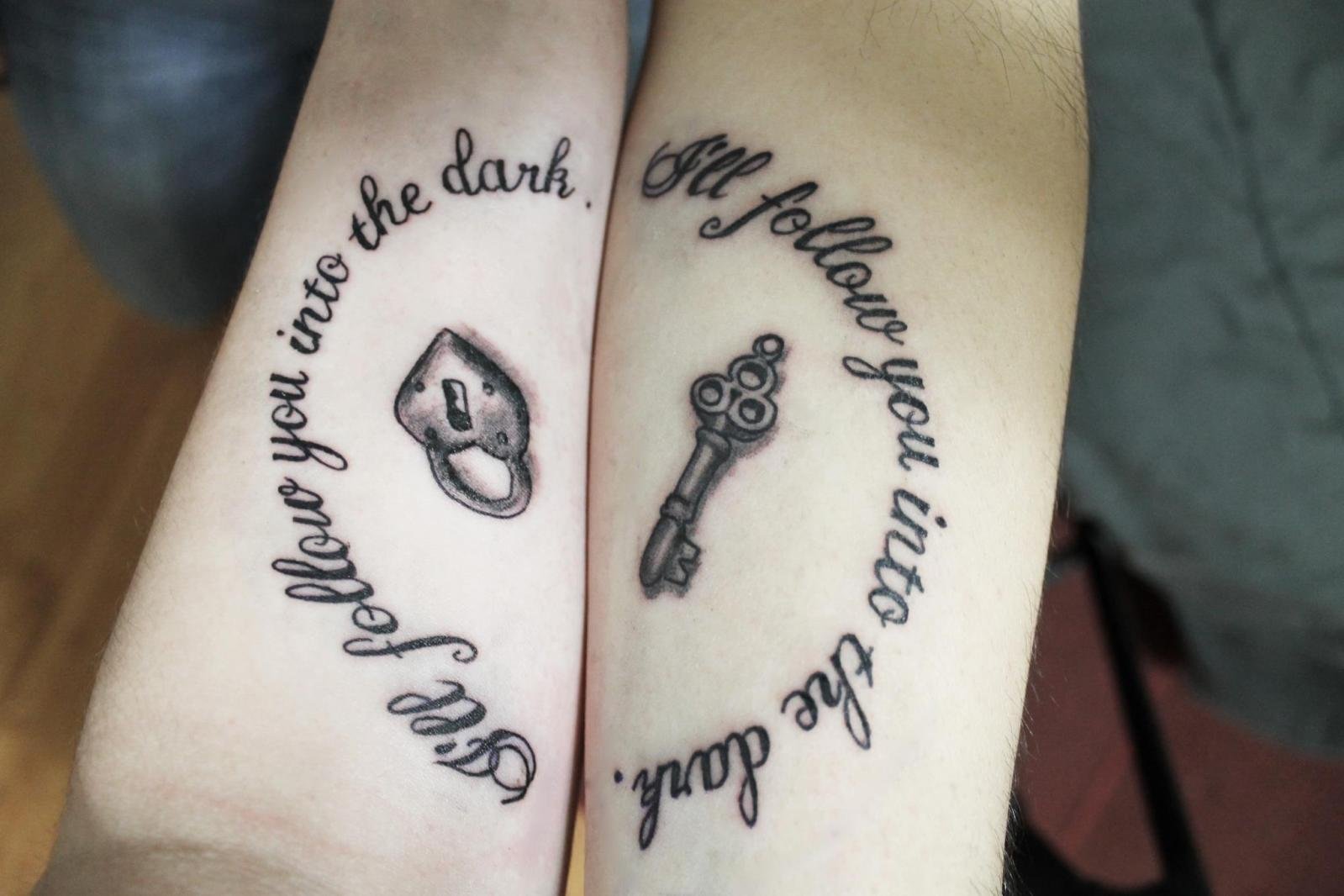 Парные Татуировки для влюбленных надписи