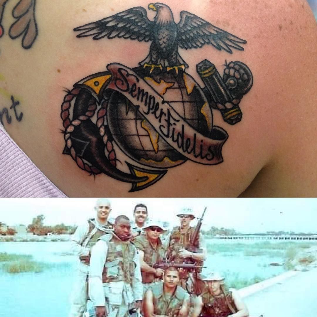 Красивые Татуировки морской пехоты