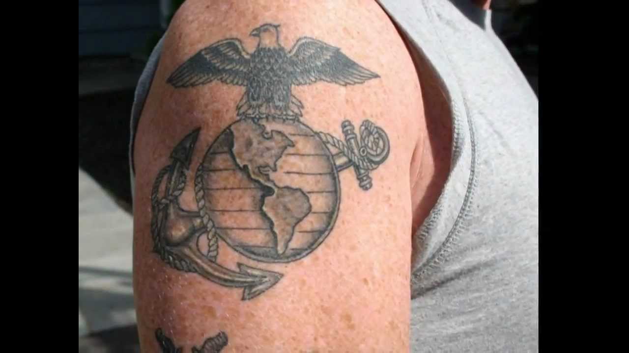 Marine Corps Memorial Tattoo