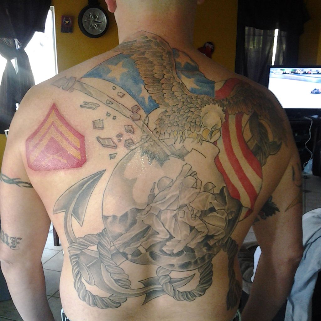 United States Marine Corps Tattoo