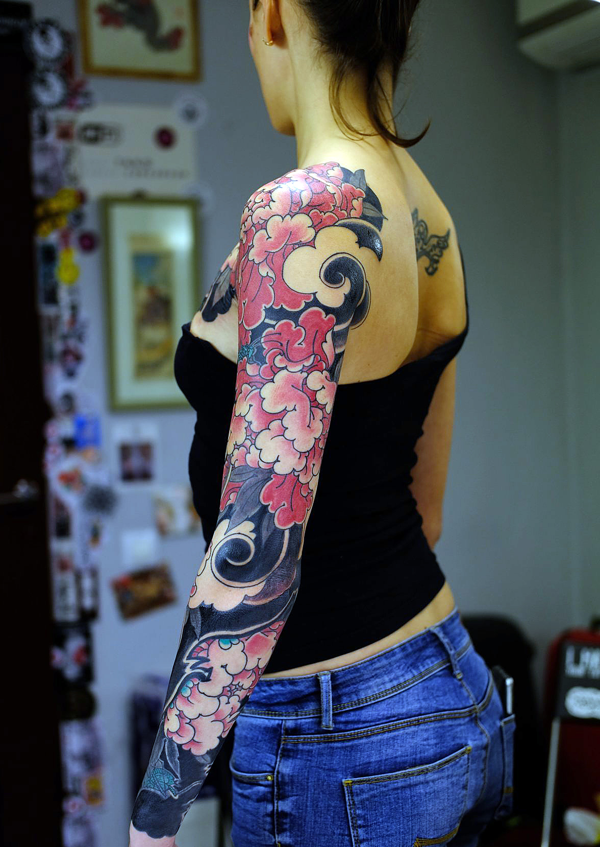 Японские Татуировки для девушек