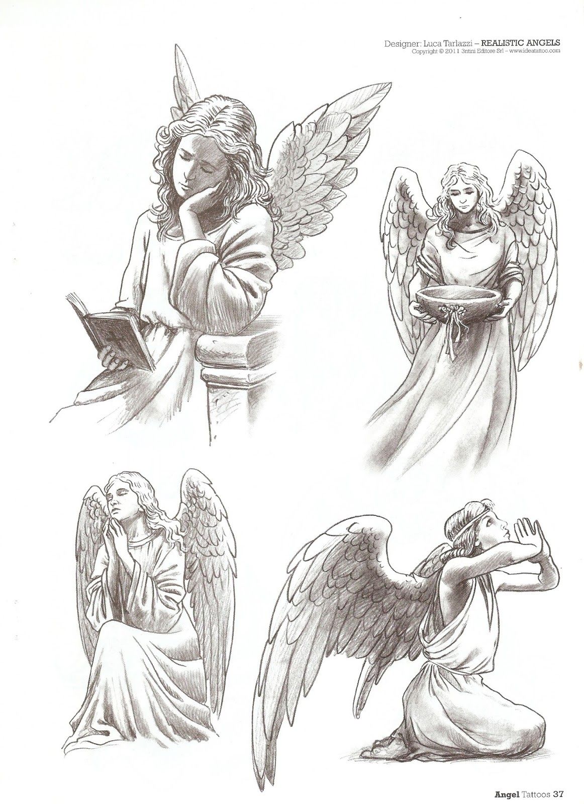 Ангел эскиз