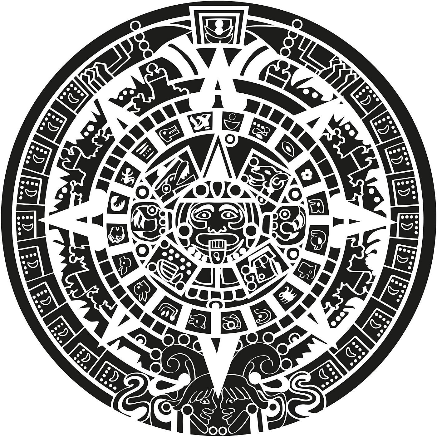 Календарь Майя символы