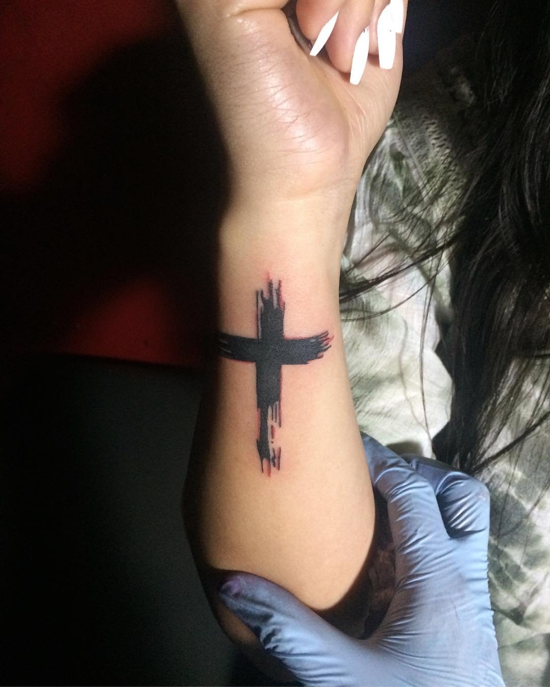 Тату крест ( фото) - значение татуировки, эскизы 