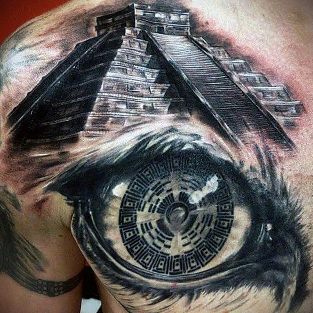 Тату пирамида: значение, 39 фото татуировки, эскизы