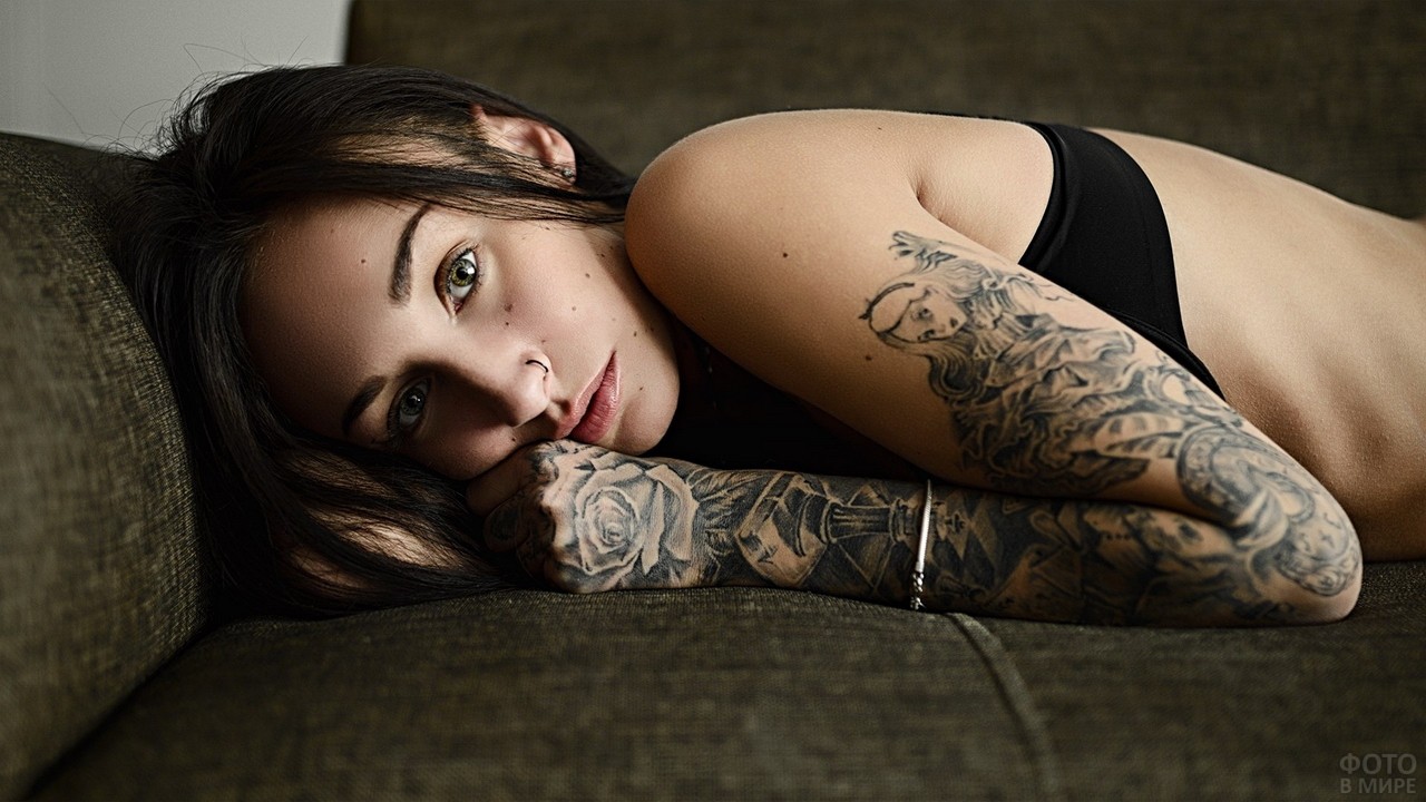 Красивые татуировки для девочек (58 фото) .