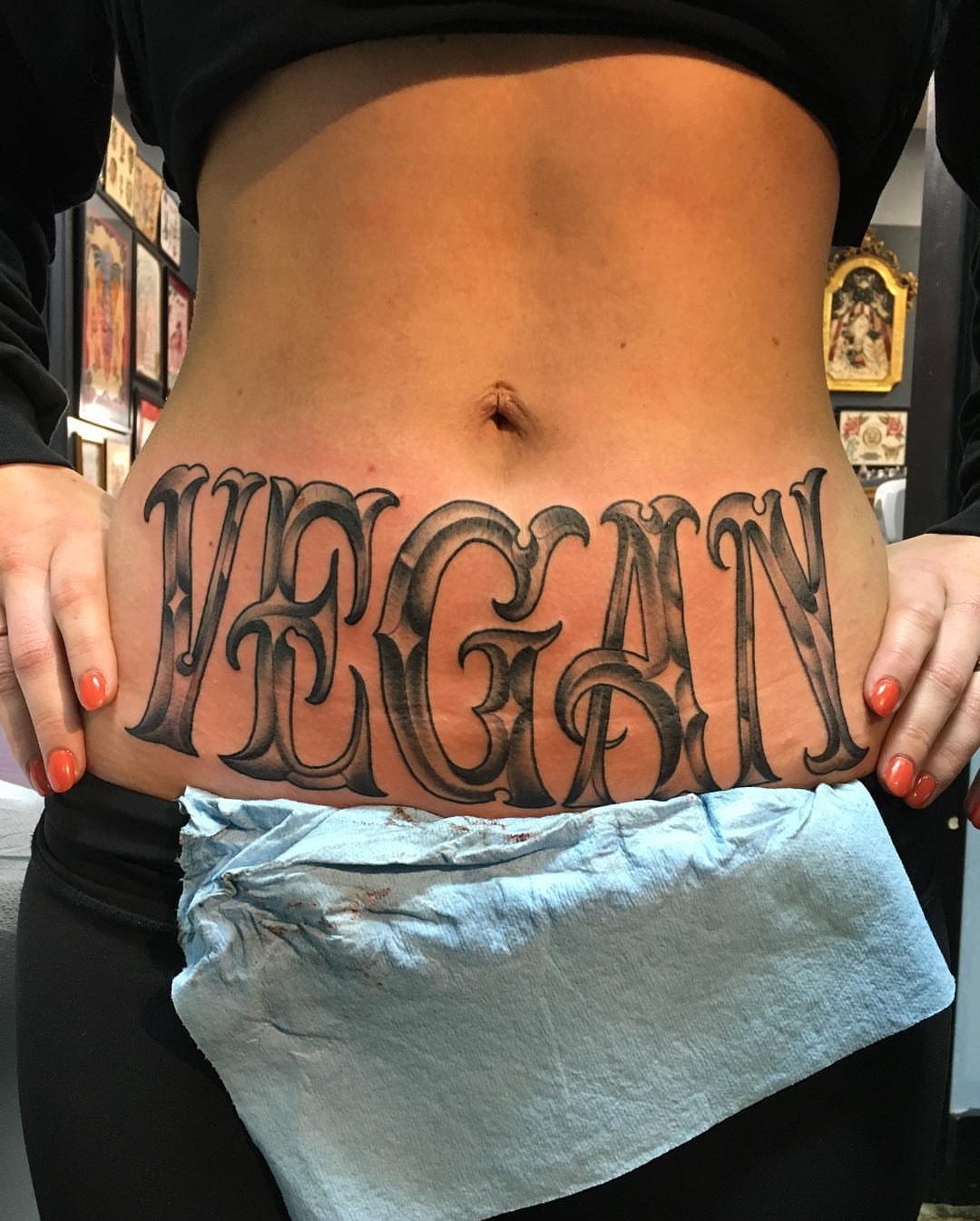 Веган Татуировки