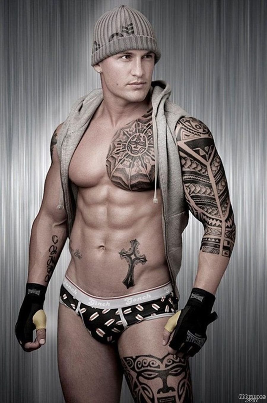 Модные мужские татуировки (58 фото) .