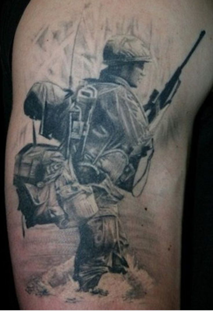 Татуировки на военную тему