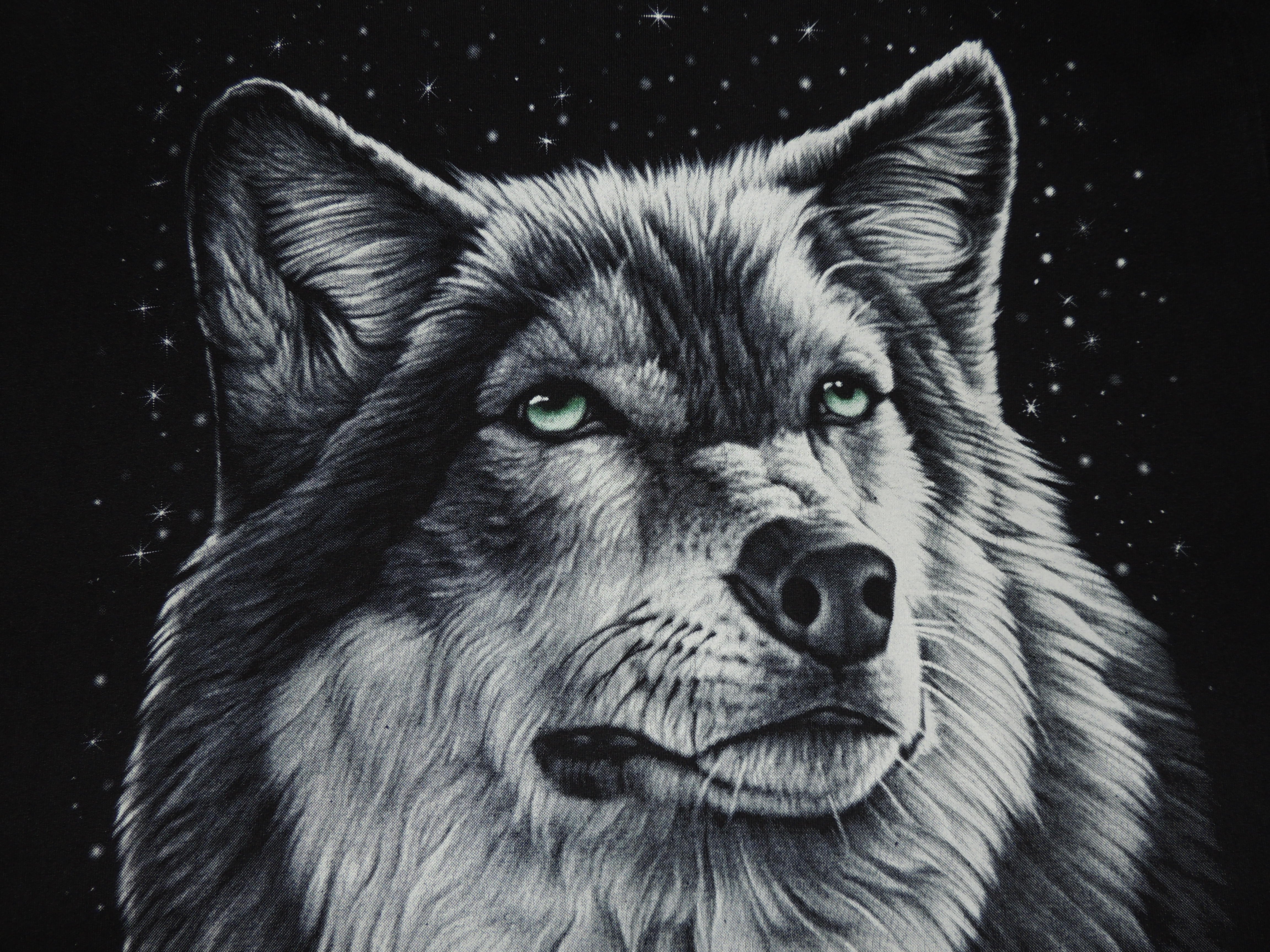 Волк 3d рисунок