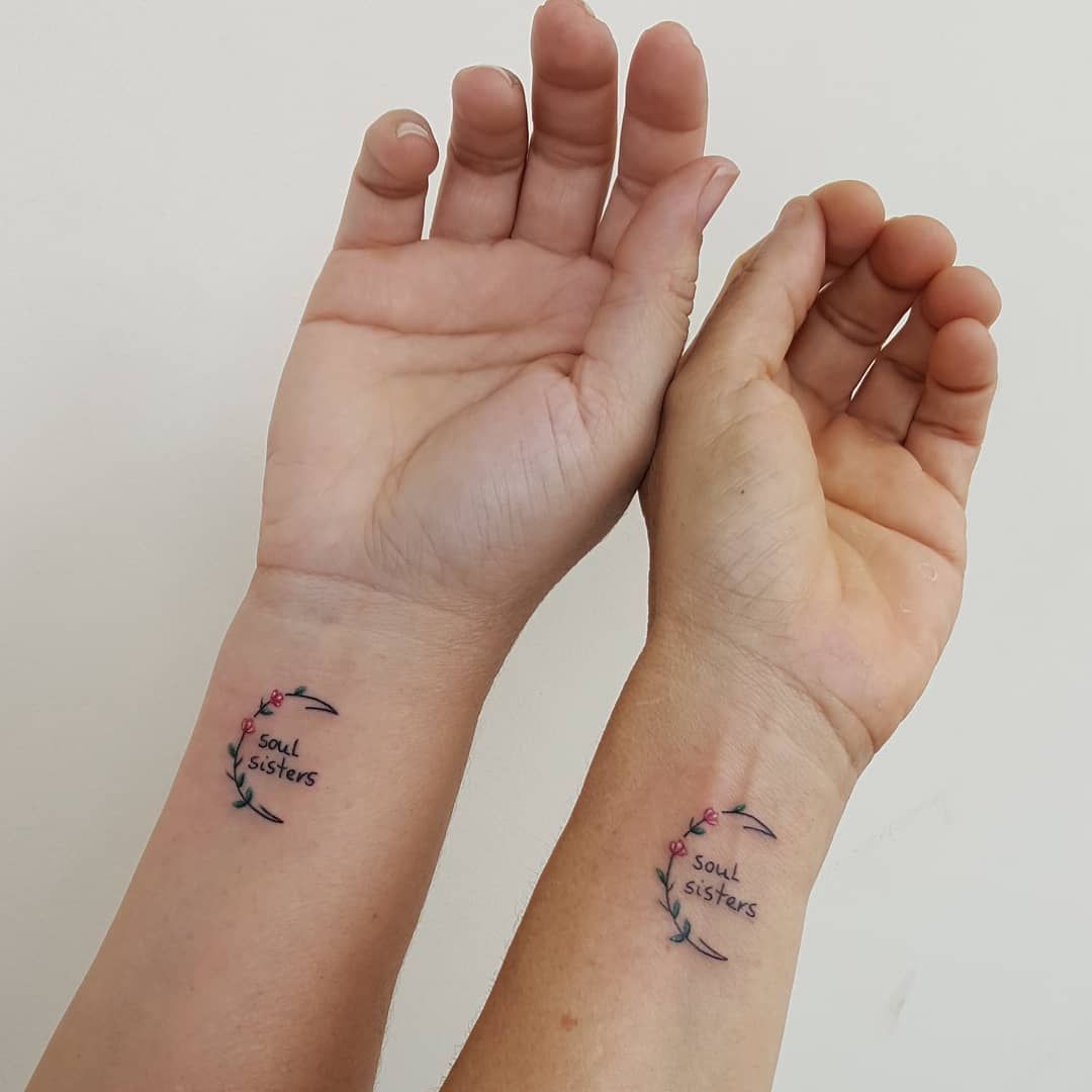 Татуировки для сестер: 60 оригинальных и красивых идей