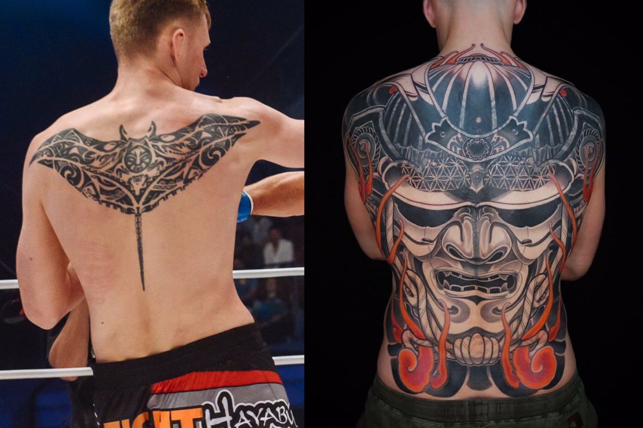 Александр Волков UFC тату