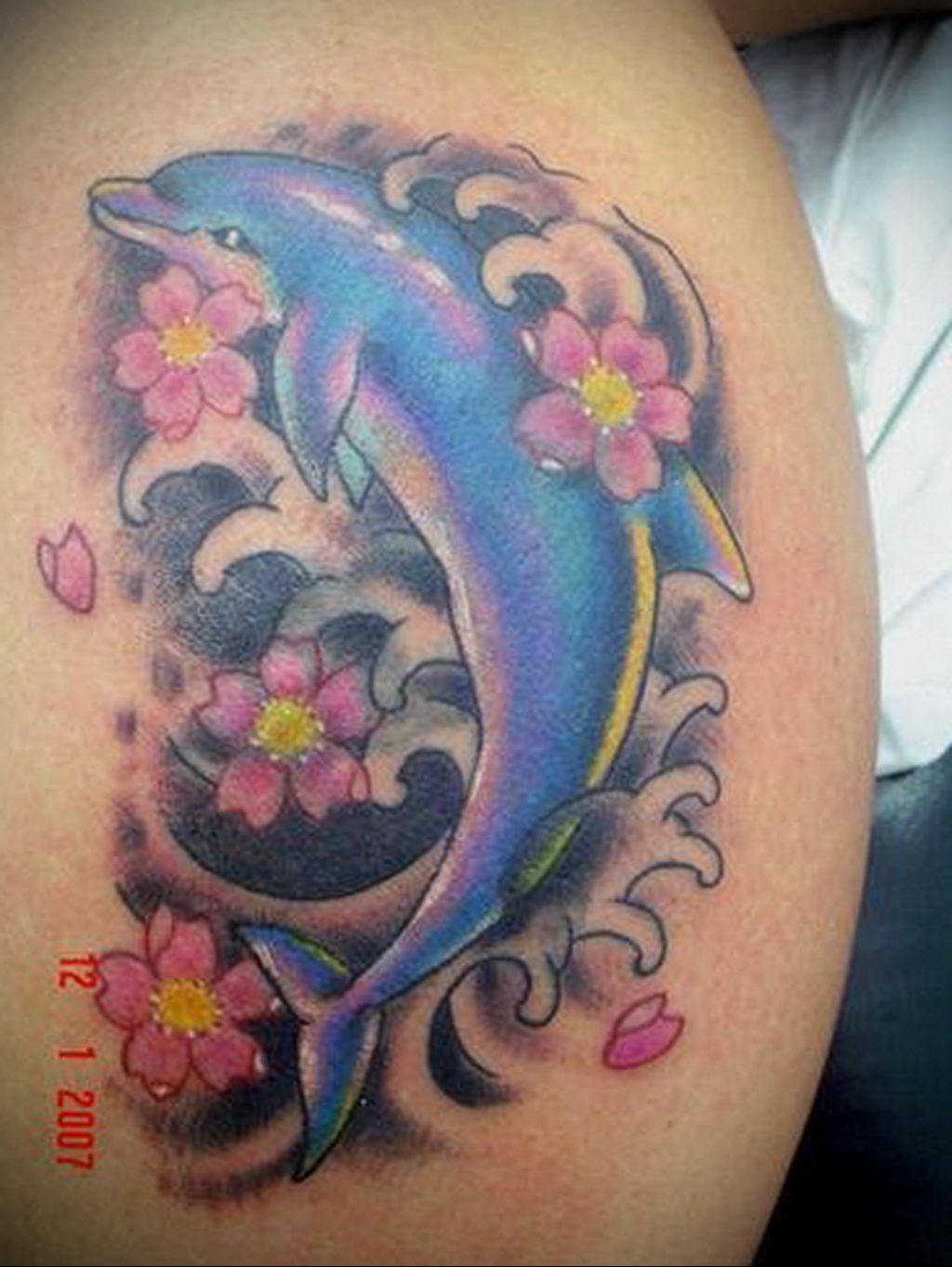 Татуировка Дельфин