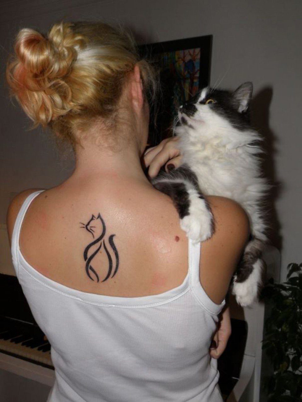 Татуировки для девушек кошки