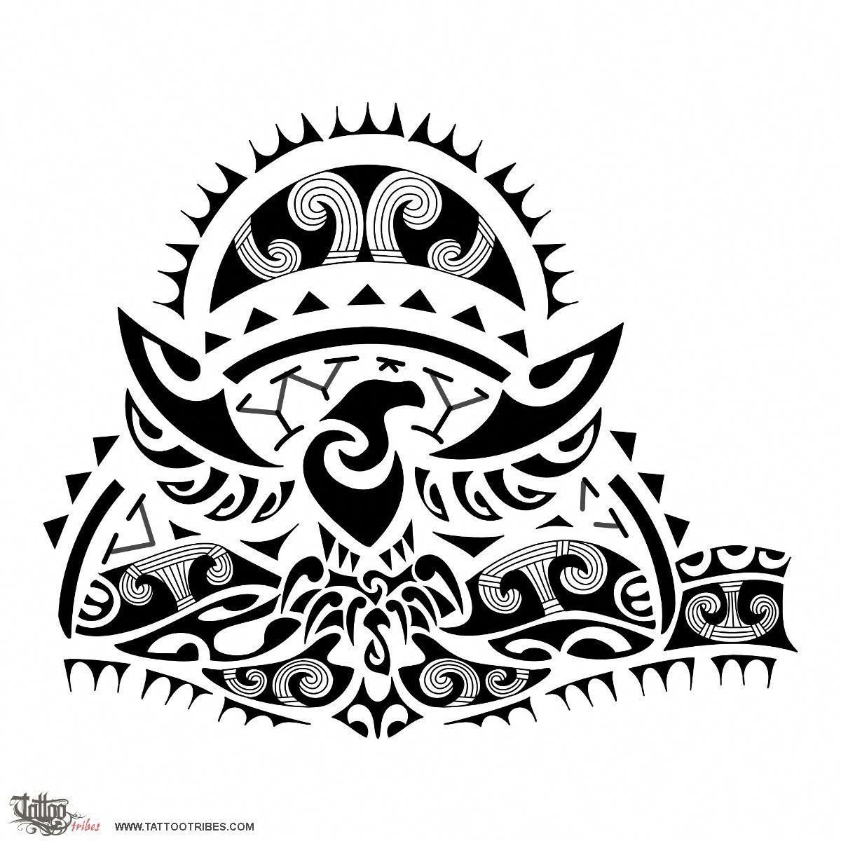 Символы в полинезийской тату