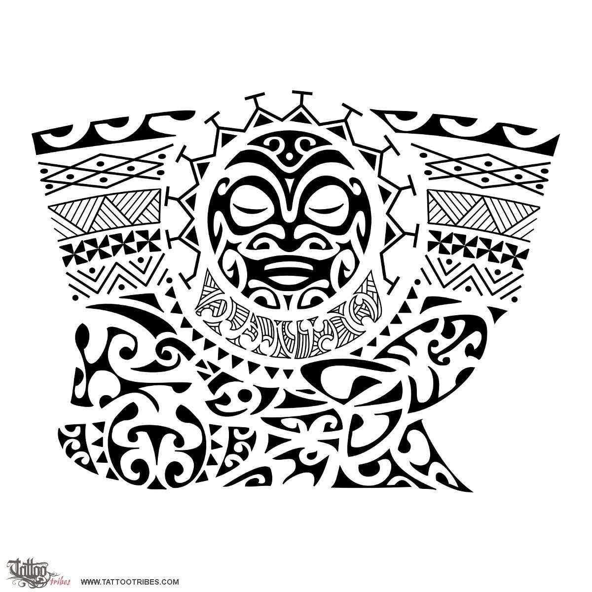 Полинезийские тату Маори