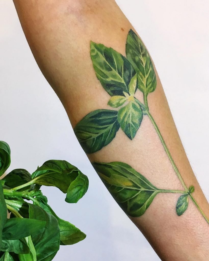 Зеленые тату