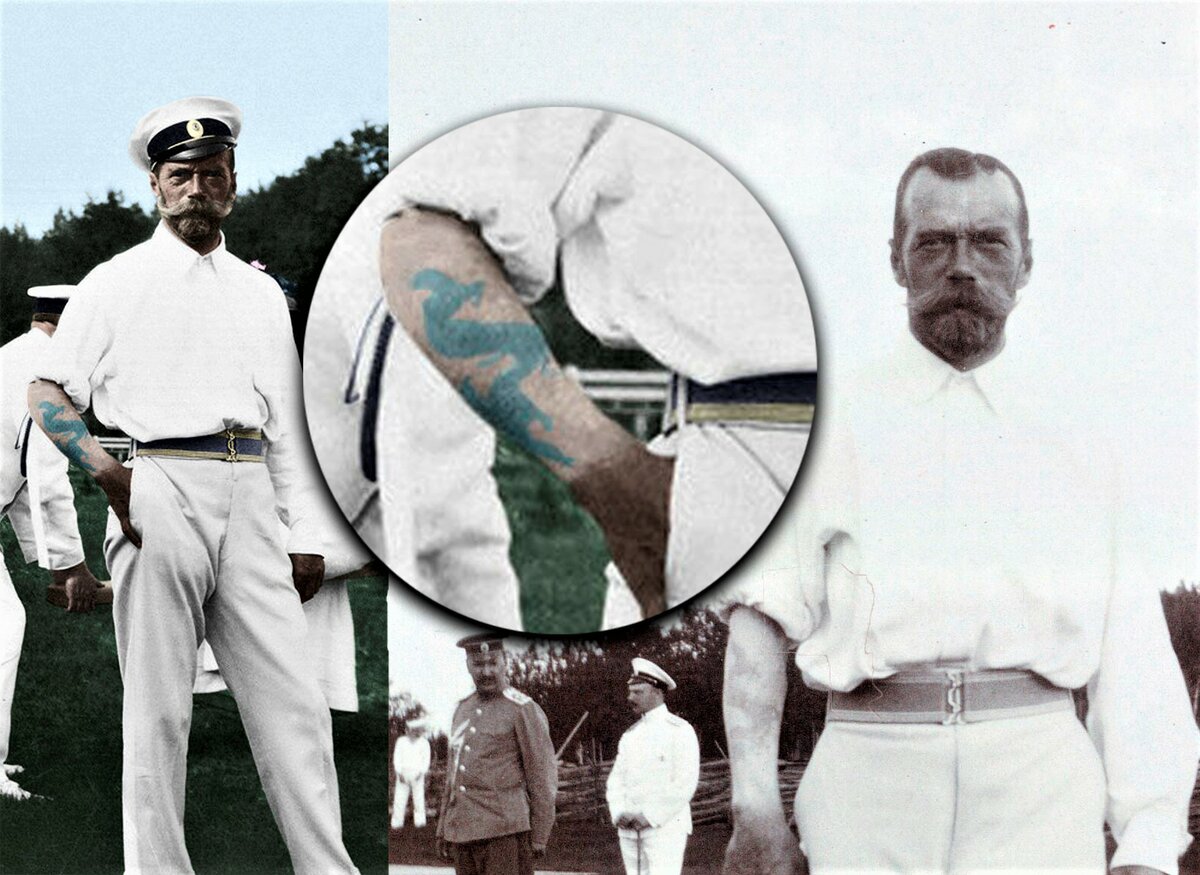 Татуировка императора Николая 2