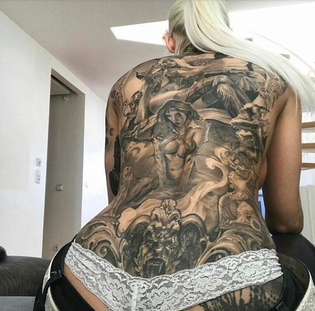 Татуировки Jill Hardener