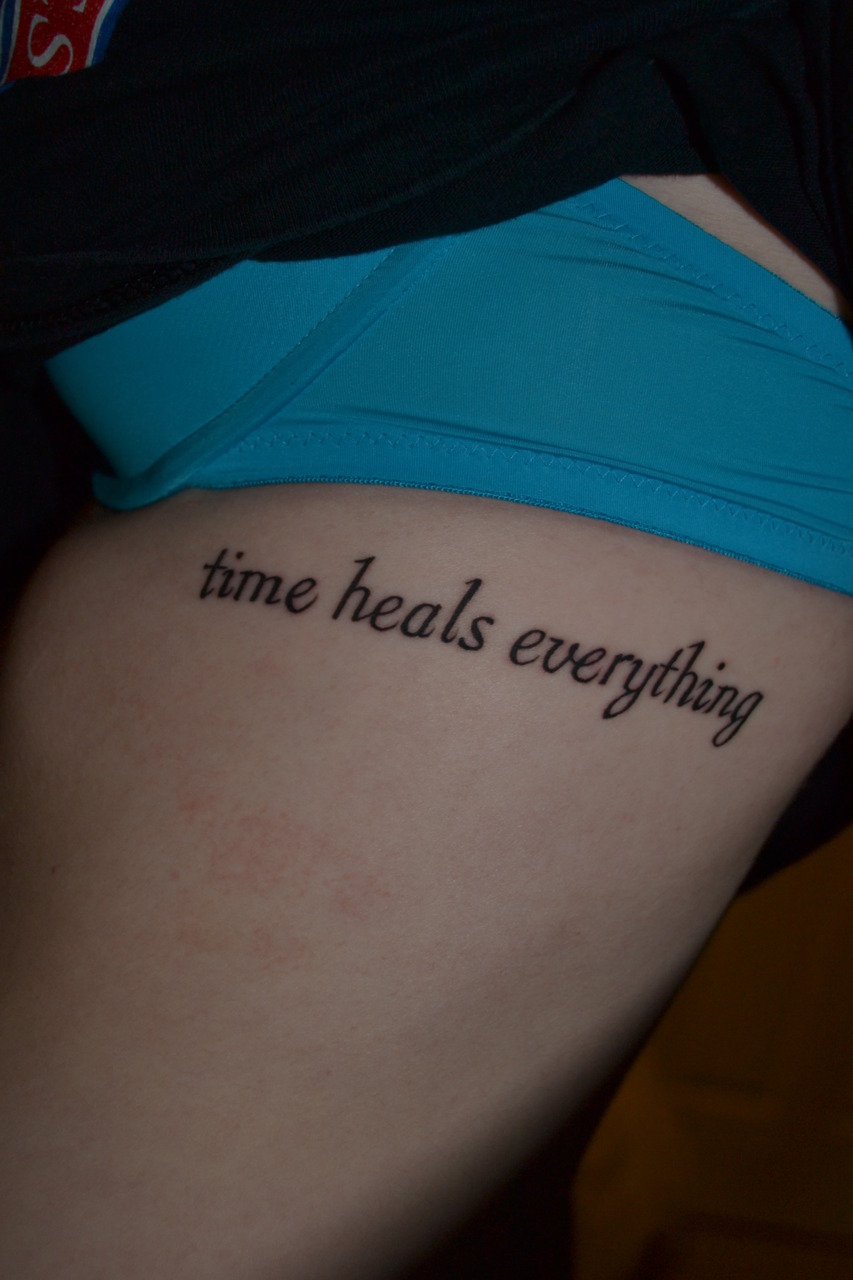 Time Heals тату
