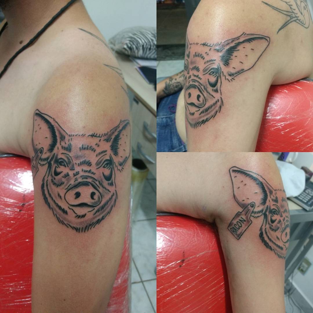 Татуировки год свиньи