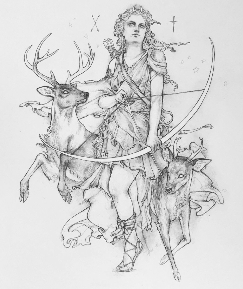 Артемис богиня охоты