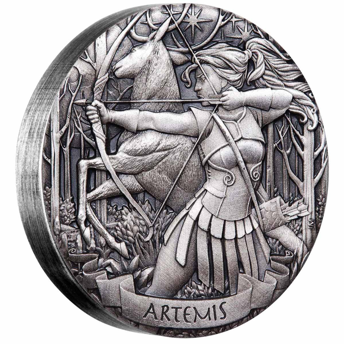 Богиня Артемида тату