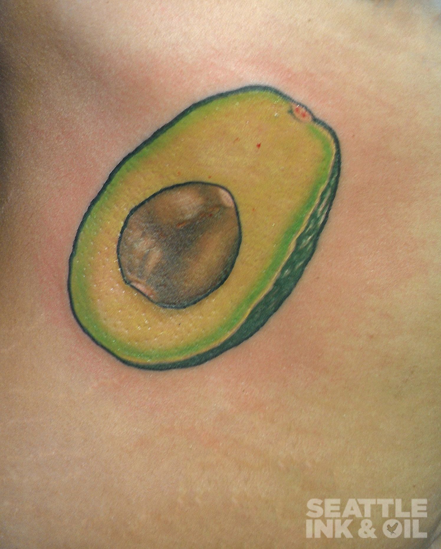 Татуированный авокадо