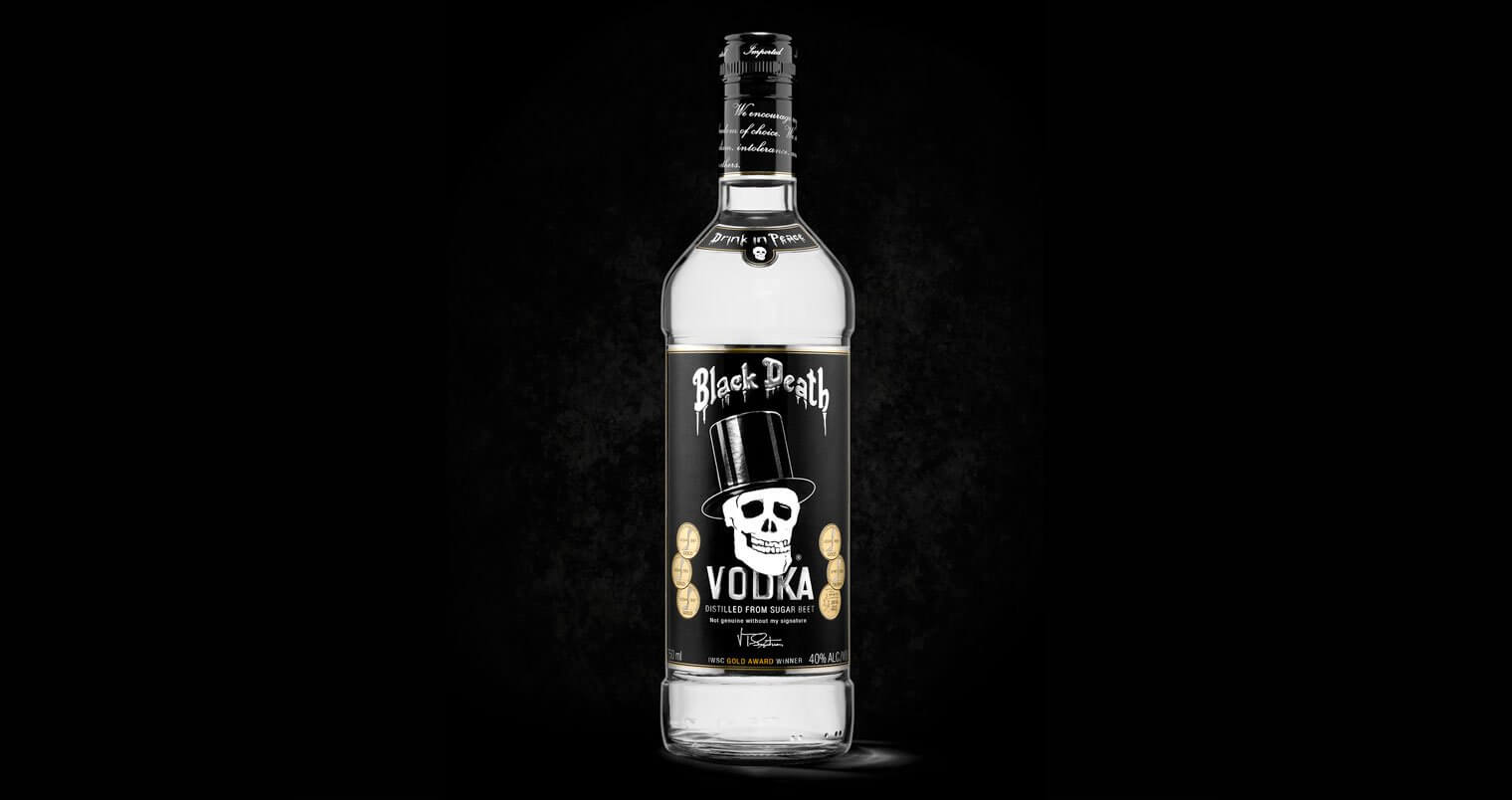 Black Death Vodka чёрная смерть