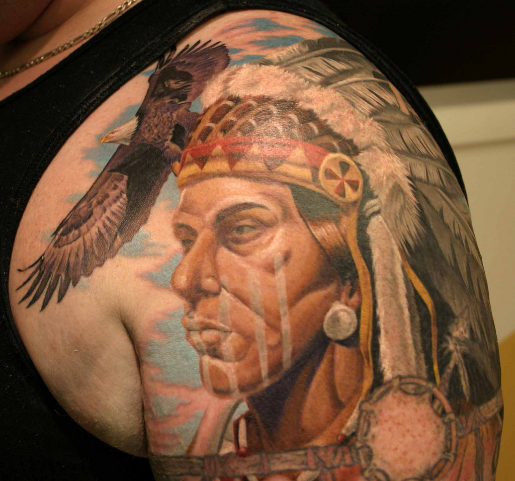Татуировки индейцев Апачи
