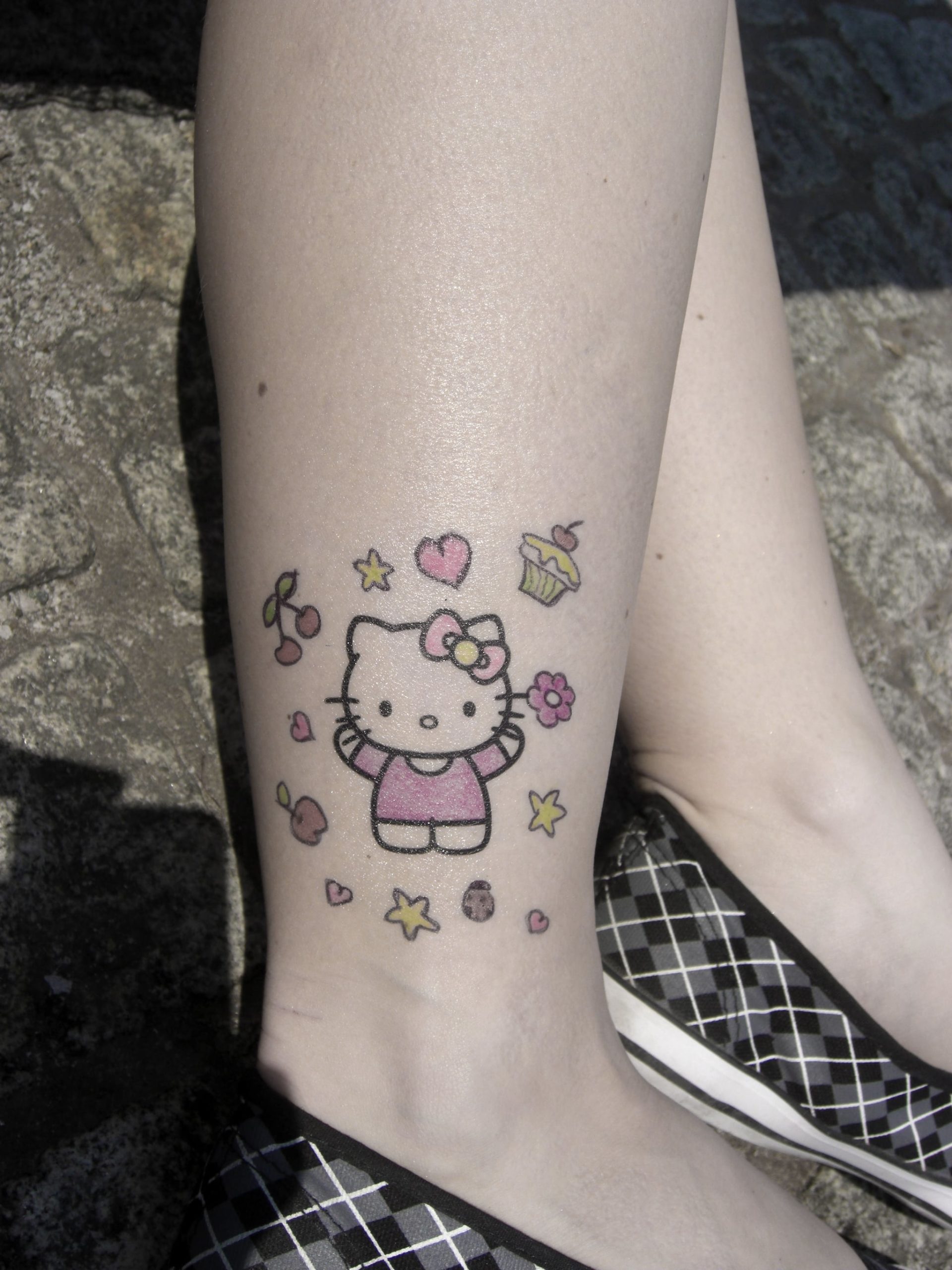 Hello kitty tattoo ideas