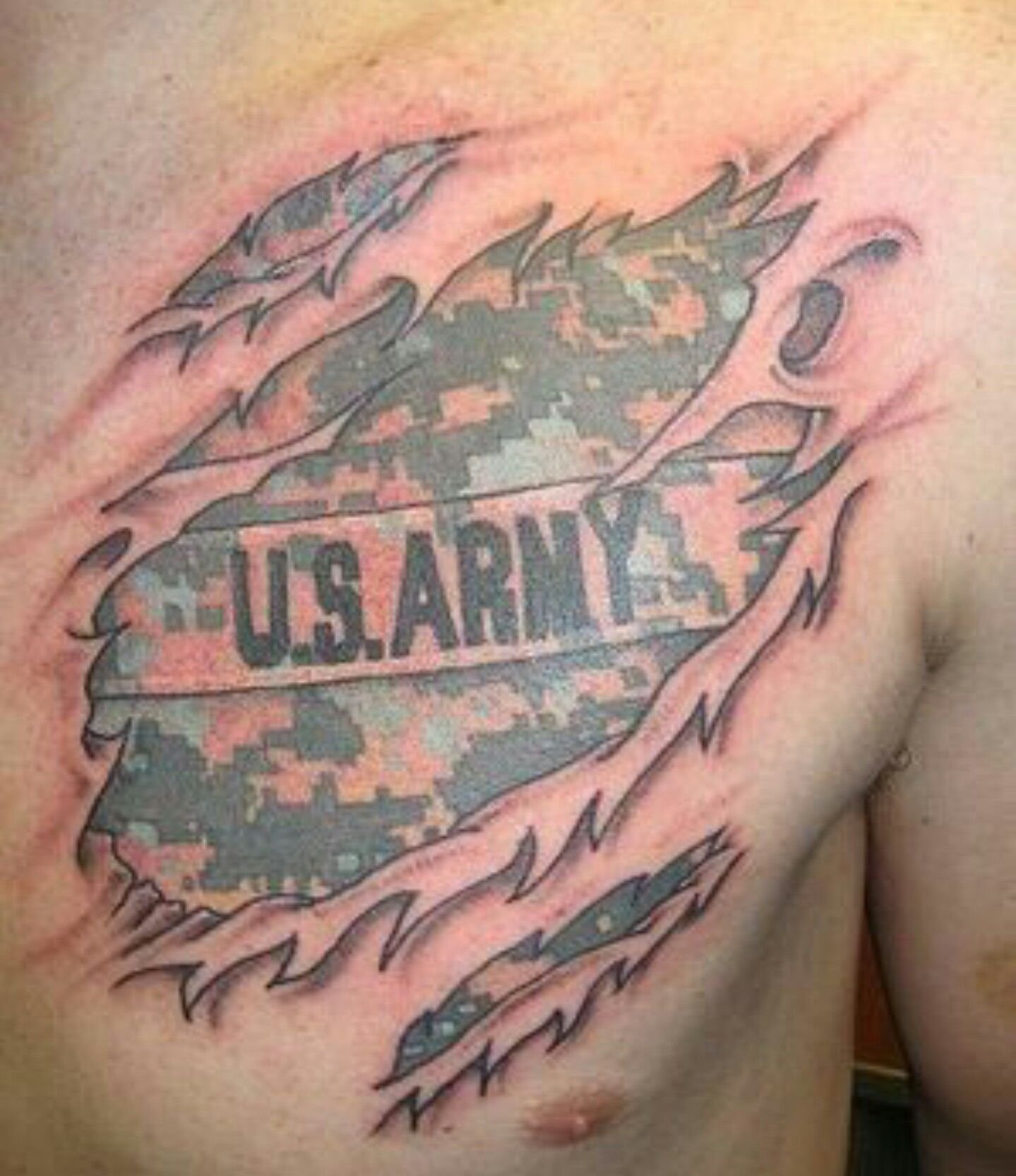 Армейские Татуировки группа крови
