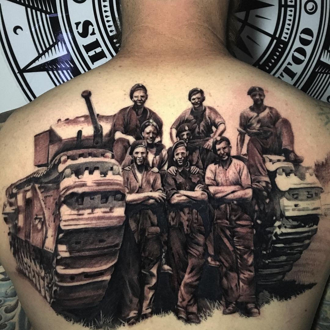 Татуировки танкистов