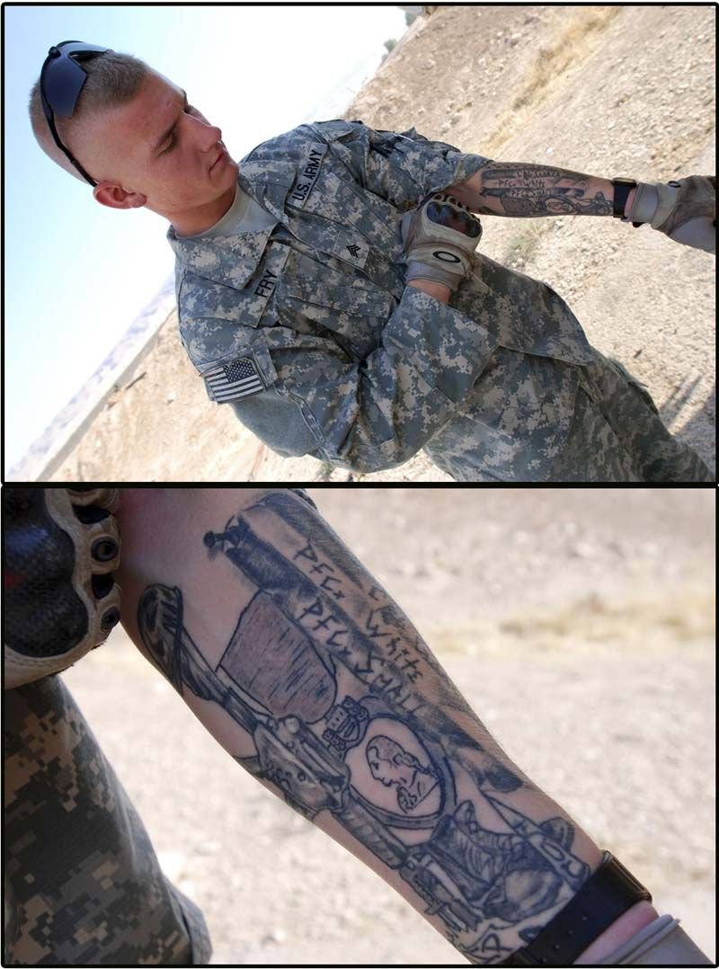 Военные тату