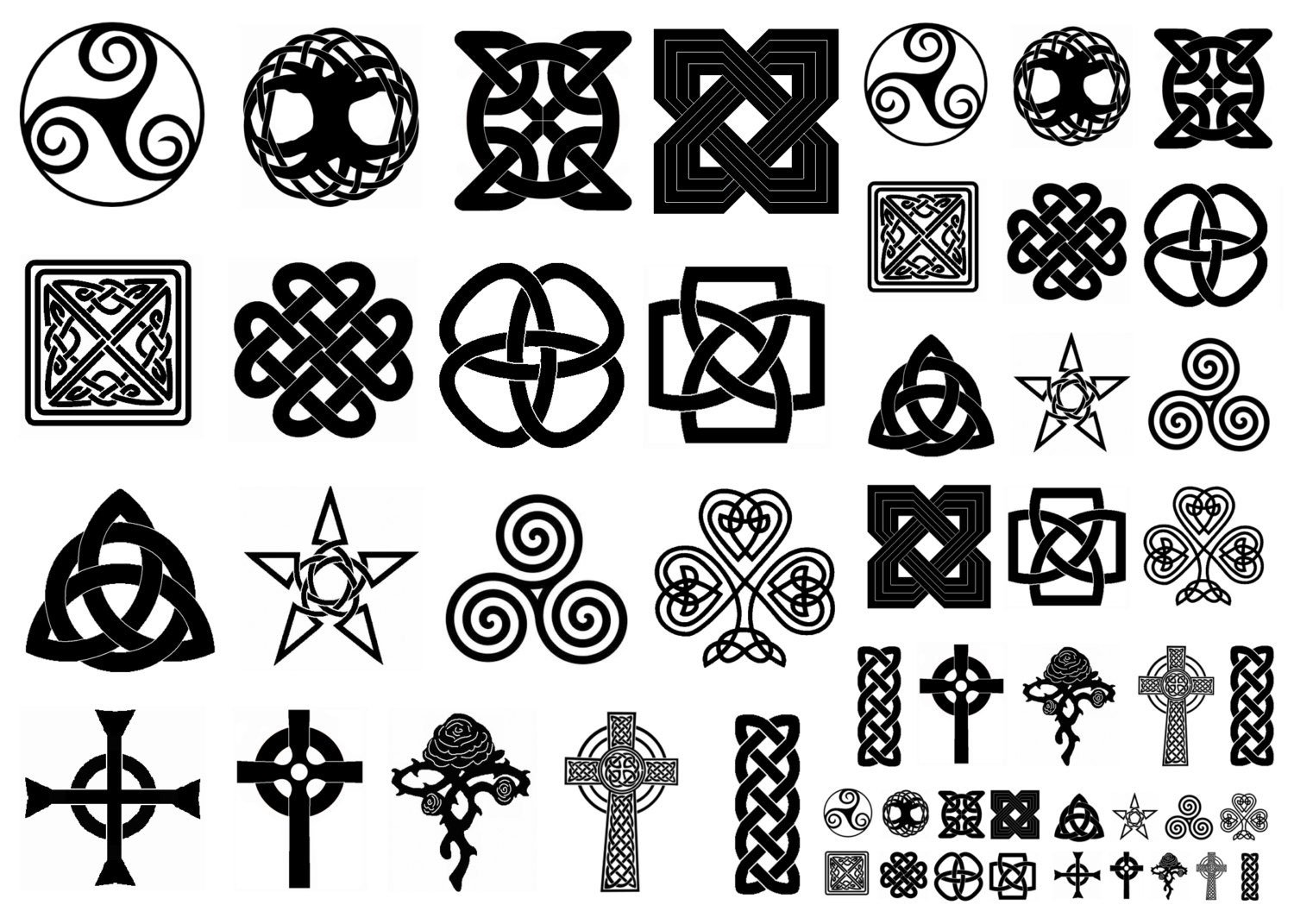 Символы древних кельтов