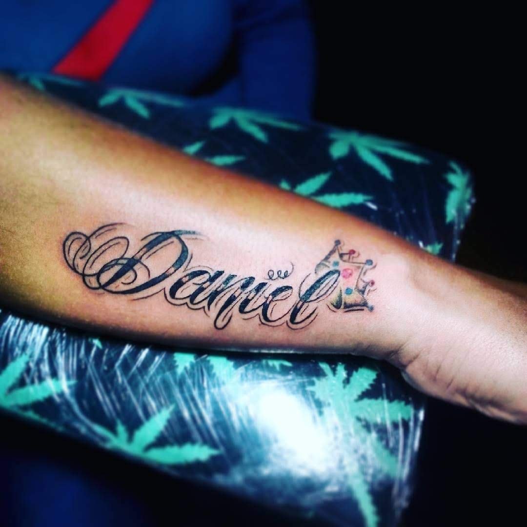 Татуировки с именем Даниил