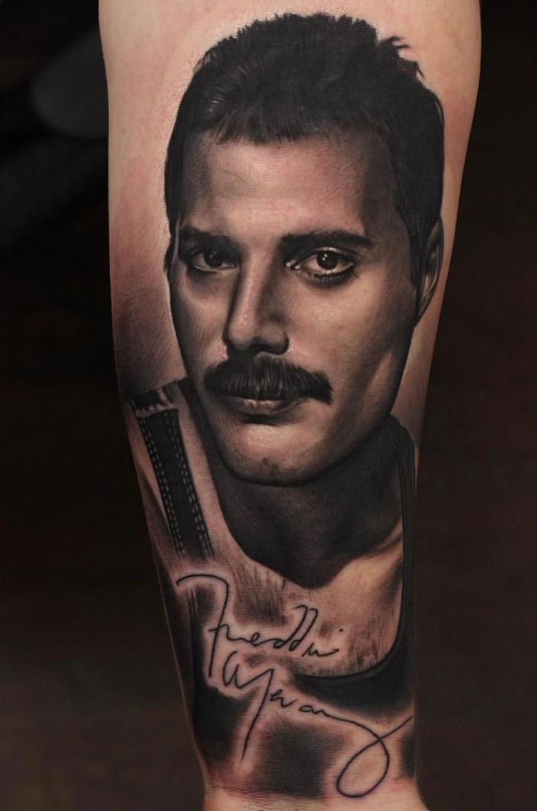 Freddie Mercury Tattoo