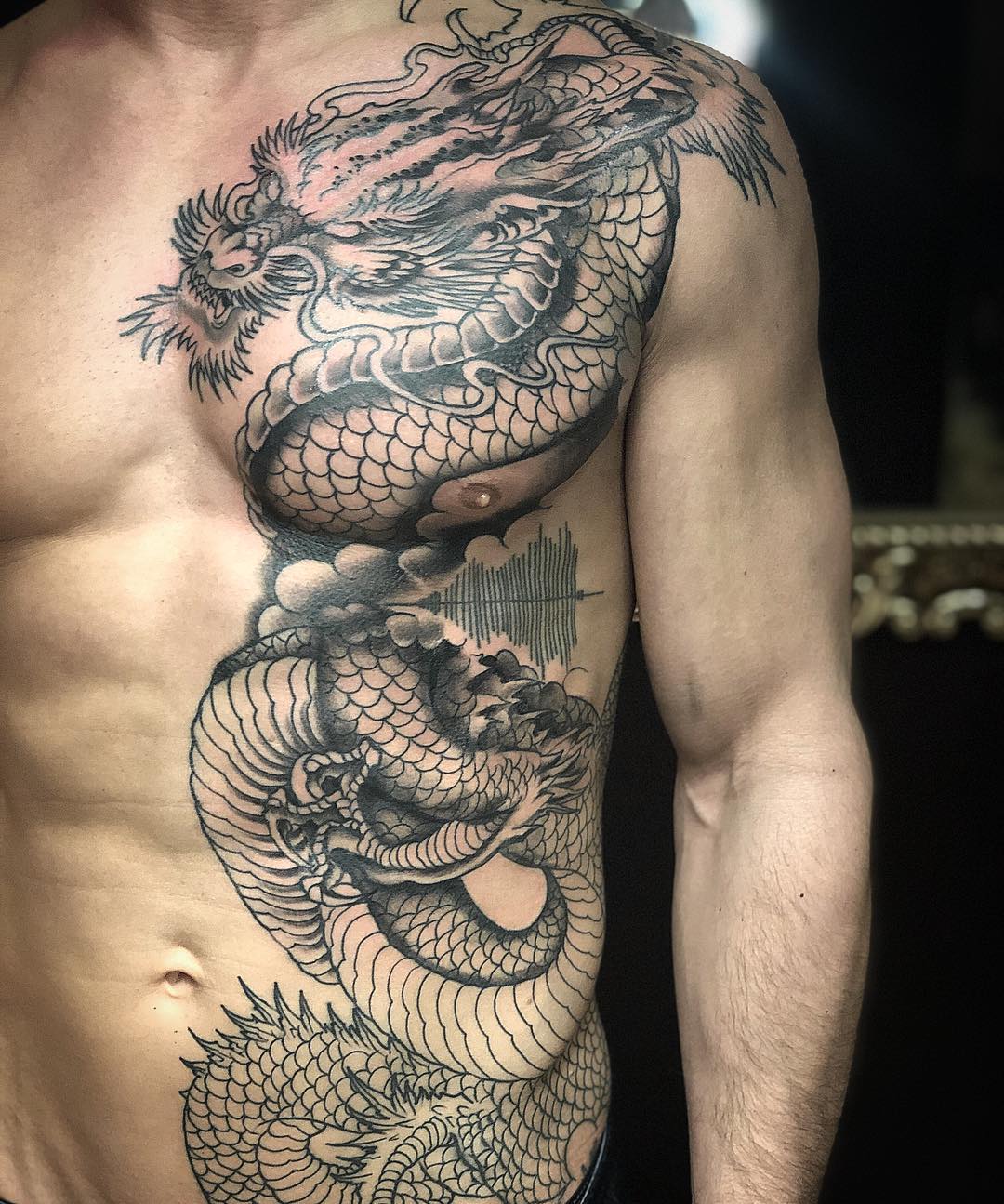 Татуировки для мужчин Драко