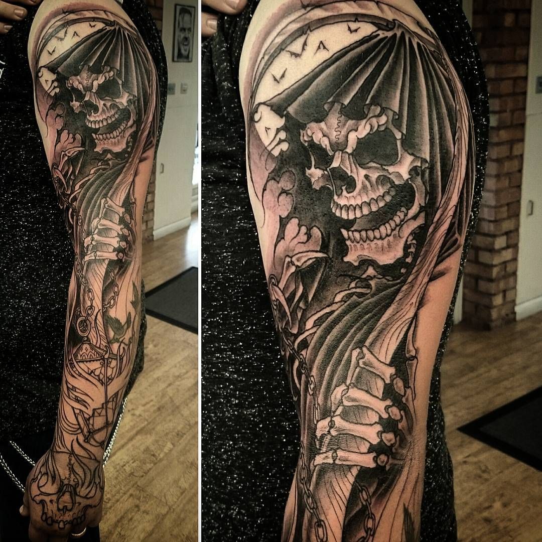 Татуировки смерти для мужчин