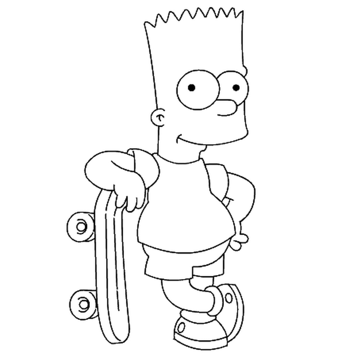 Барт симпсон.