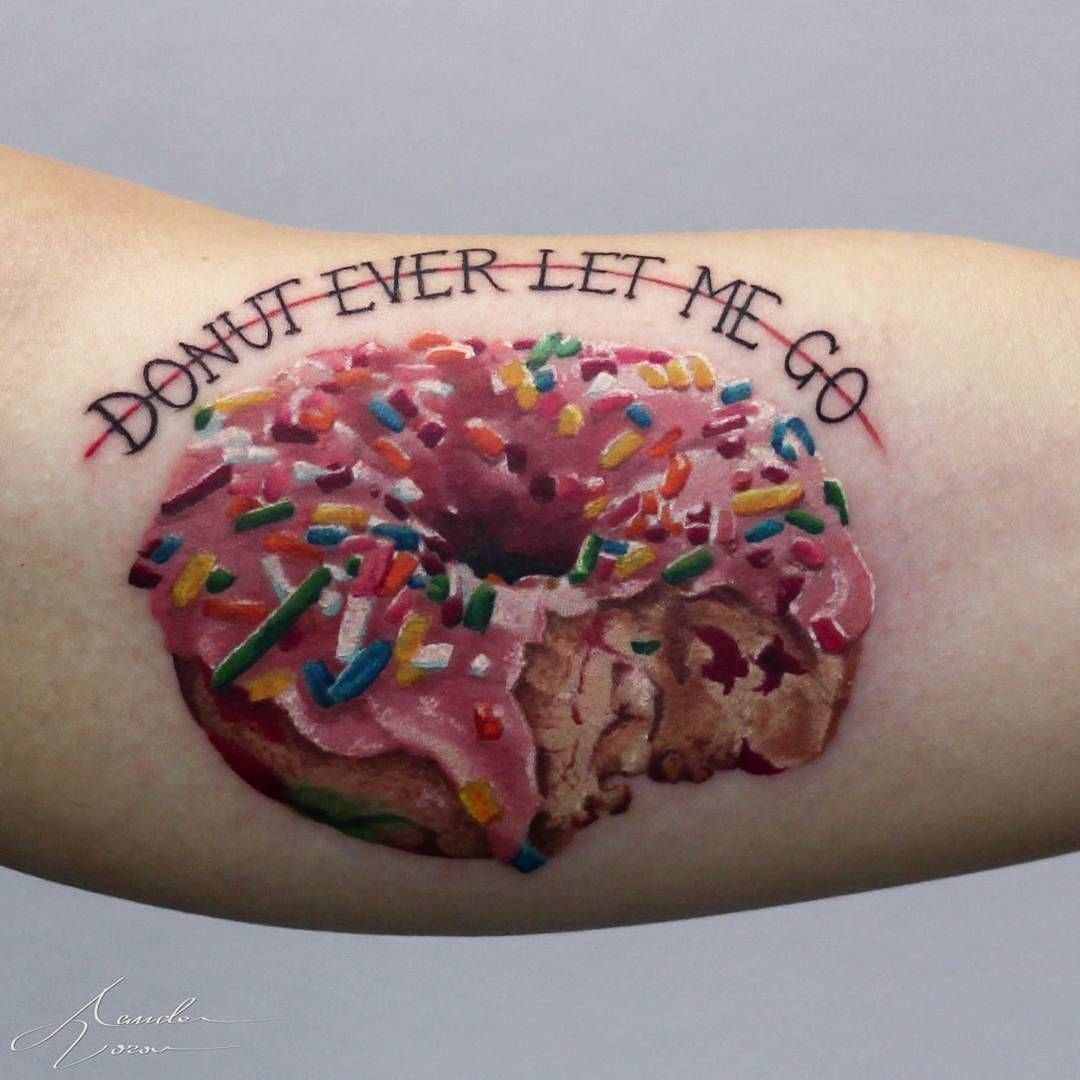 Татуировки с едой