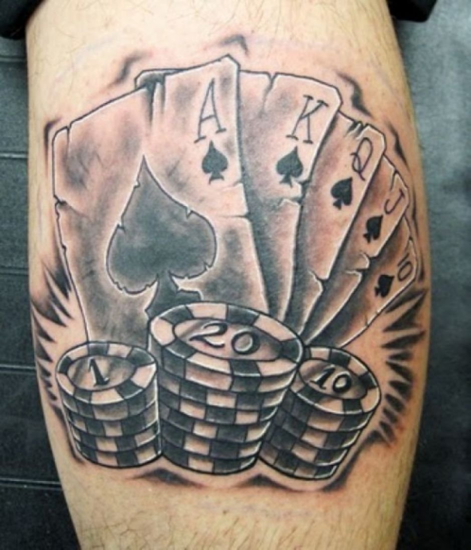 Покерные тату