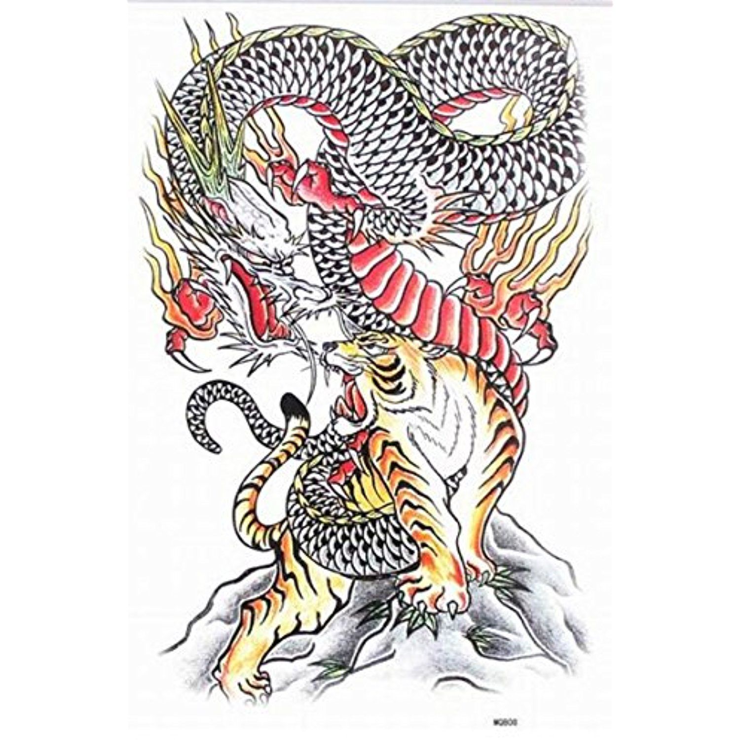 Татуировки якудза дракон и тигр