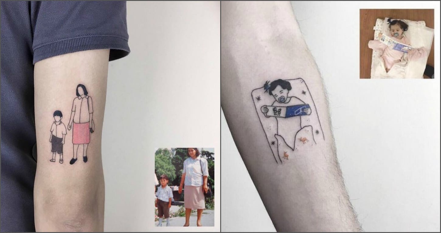 Татуировка связана с семьей