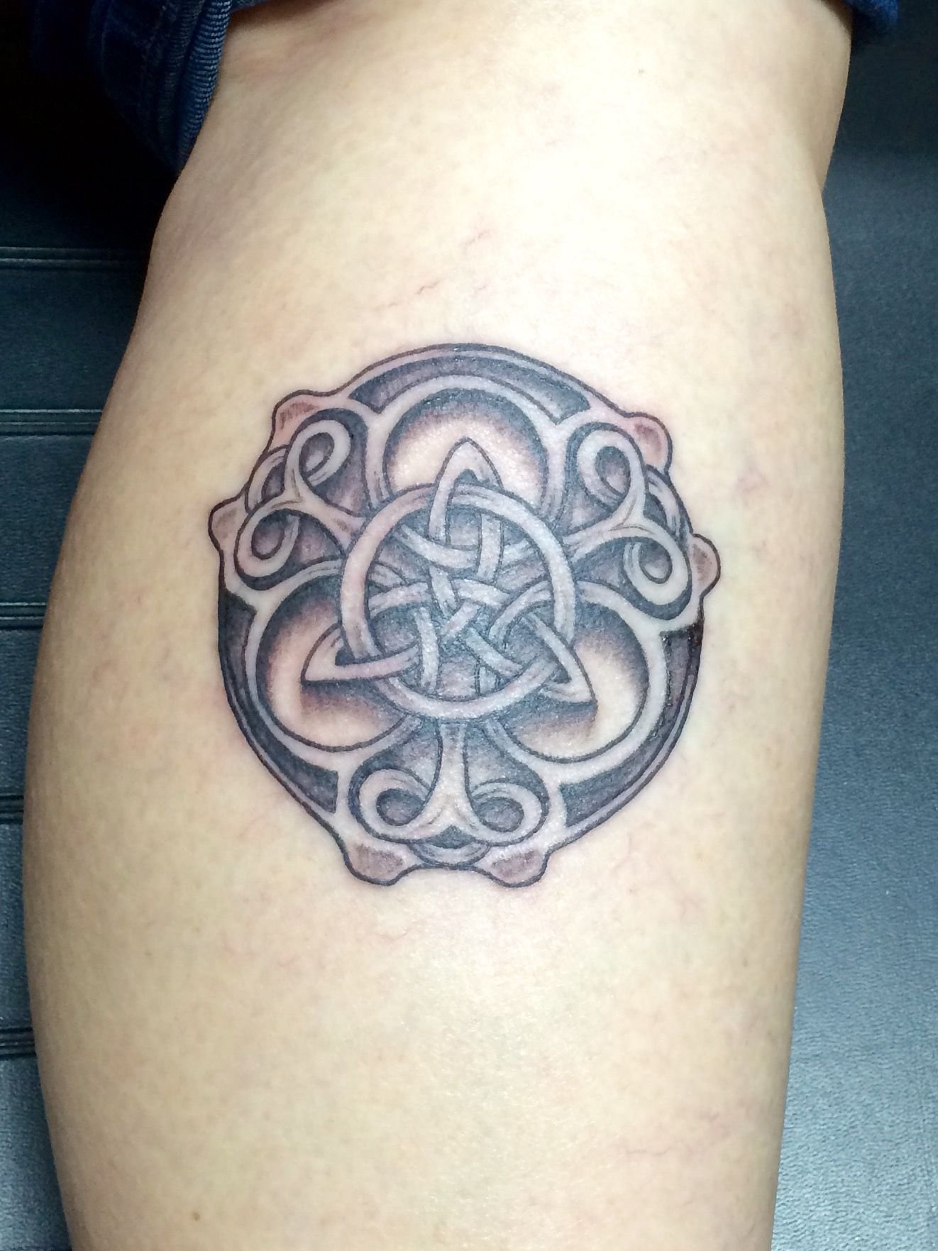 Кельтский талисман тату