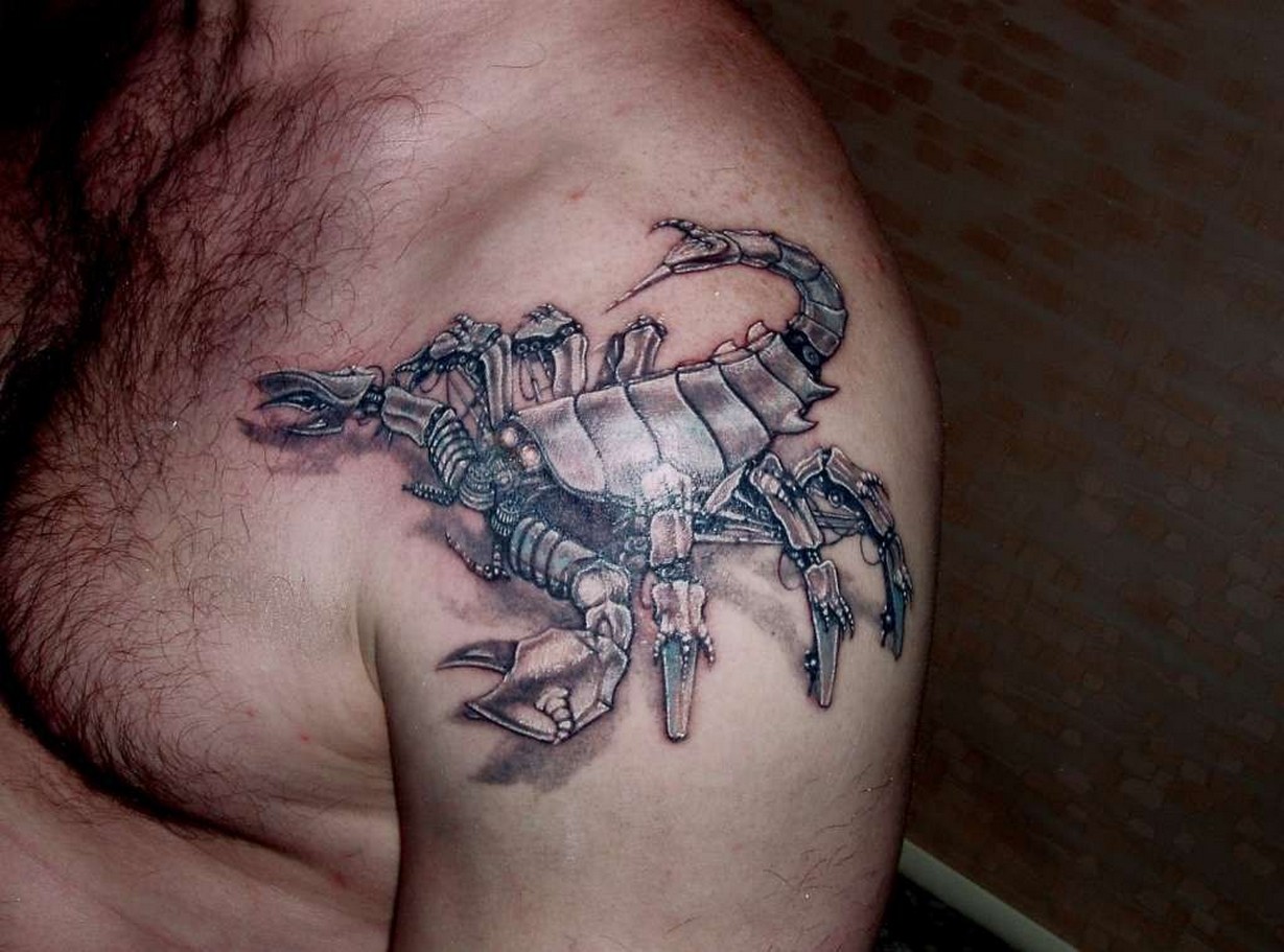 Армейская Татуировка Скорпион